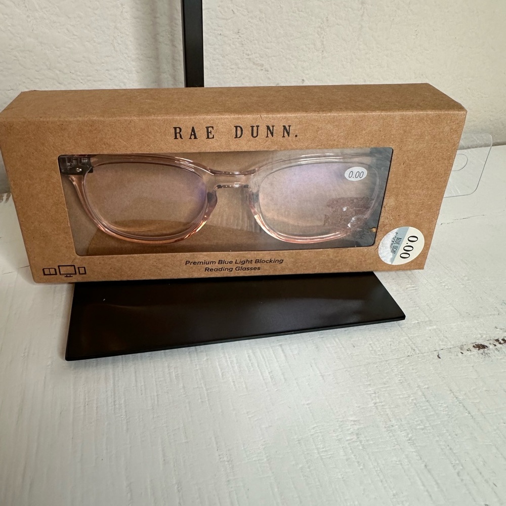 Rae Dunn Premium Blue Light Blocking Reading Glasses - Pink